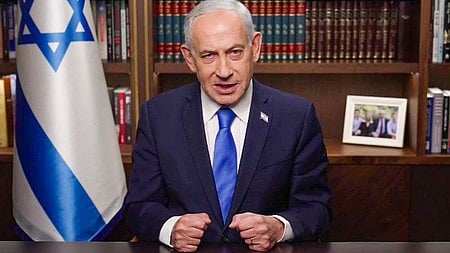 Israeli Prime Minister Benjamin Netanyahu.