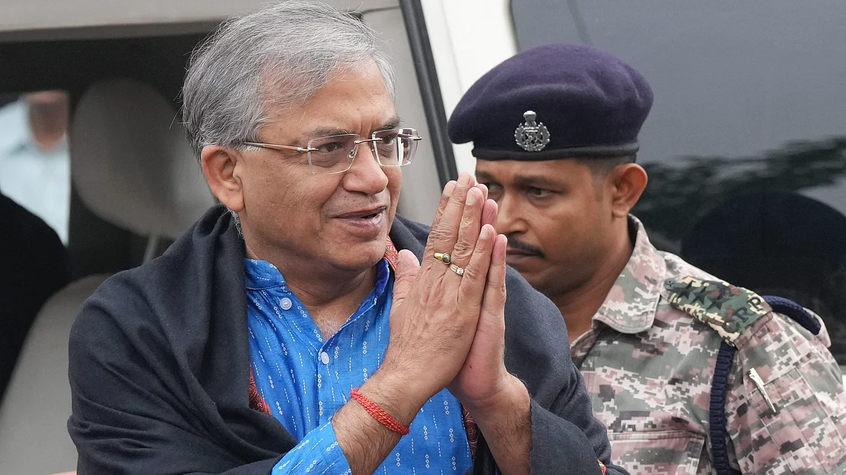 CEC Gyanesh Kumar visits Kalighat temple in Kolkata.
