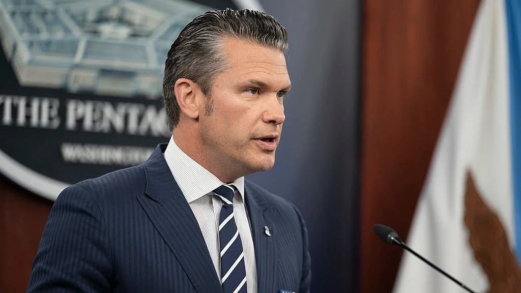 US Defence Secretary Pete Hegseth 