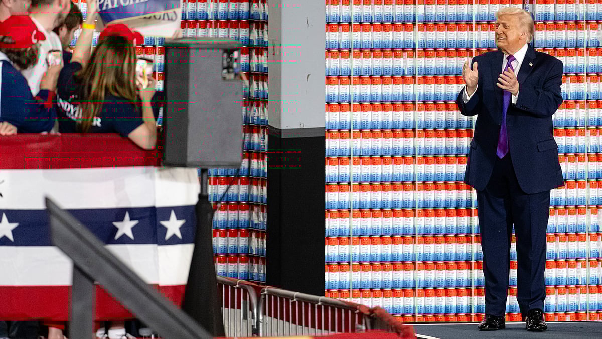 Donald Trump in Hebron.
