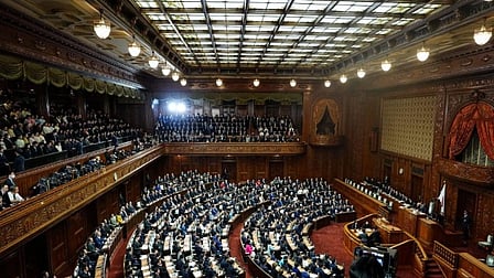 Japan's lower house of Parliament 