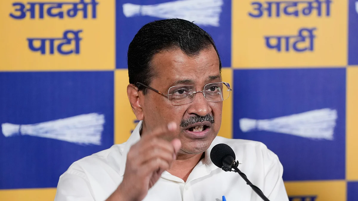 Aam Aadmi Party national convenor Arvind Kejriwal 