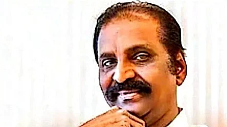Tamil poet-lyricist Vairamuthu