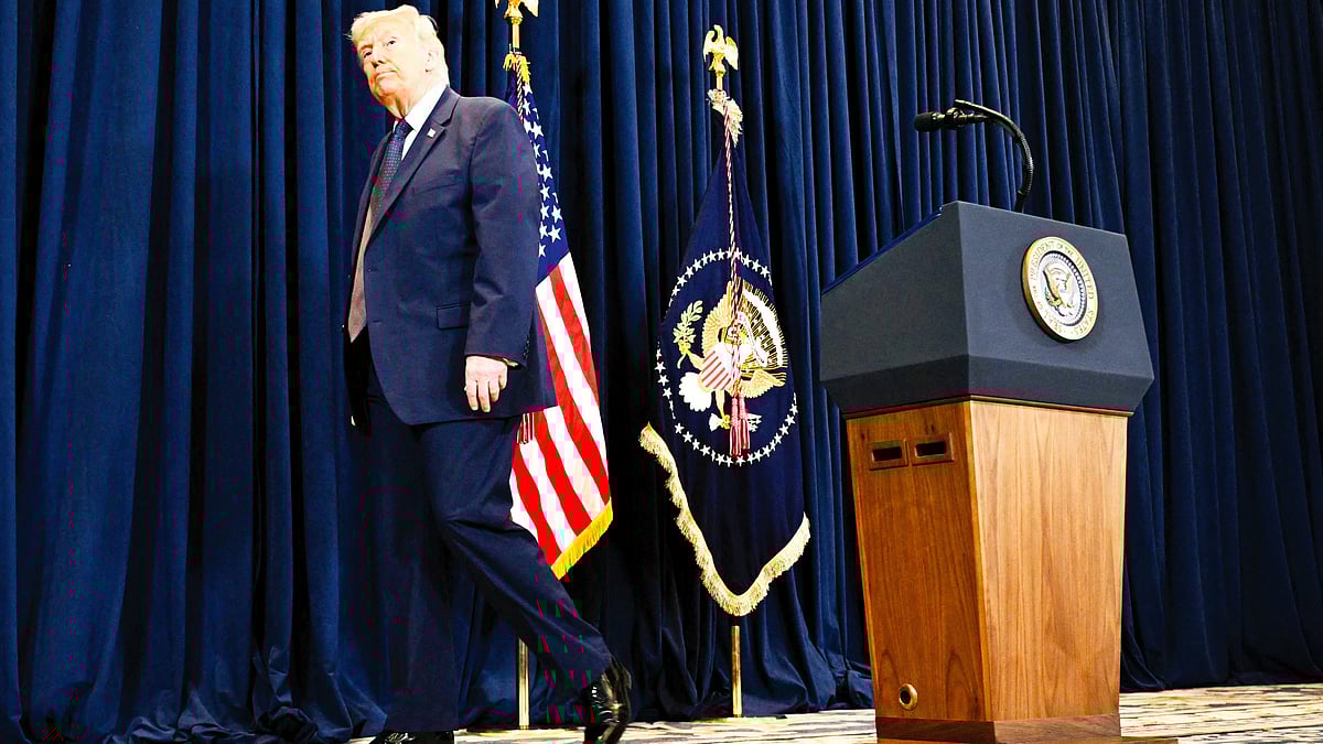 On social media, Trump claimed the US mission in Iran was ‘very complete, pretty much’