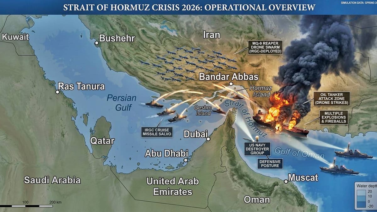 US Imposes Naval Blockade on Strait of Hormuz as Iran Rejects Peace Talks and Tensions Escalate