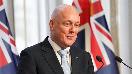 New Zealand Prime Minister Christopher Luxon.