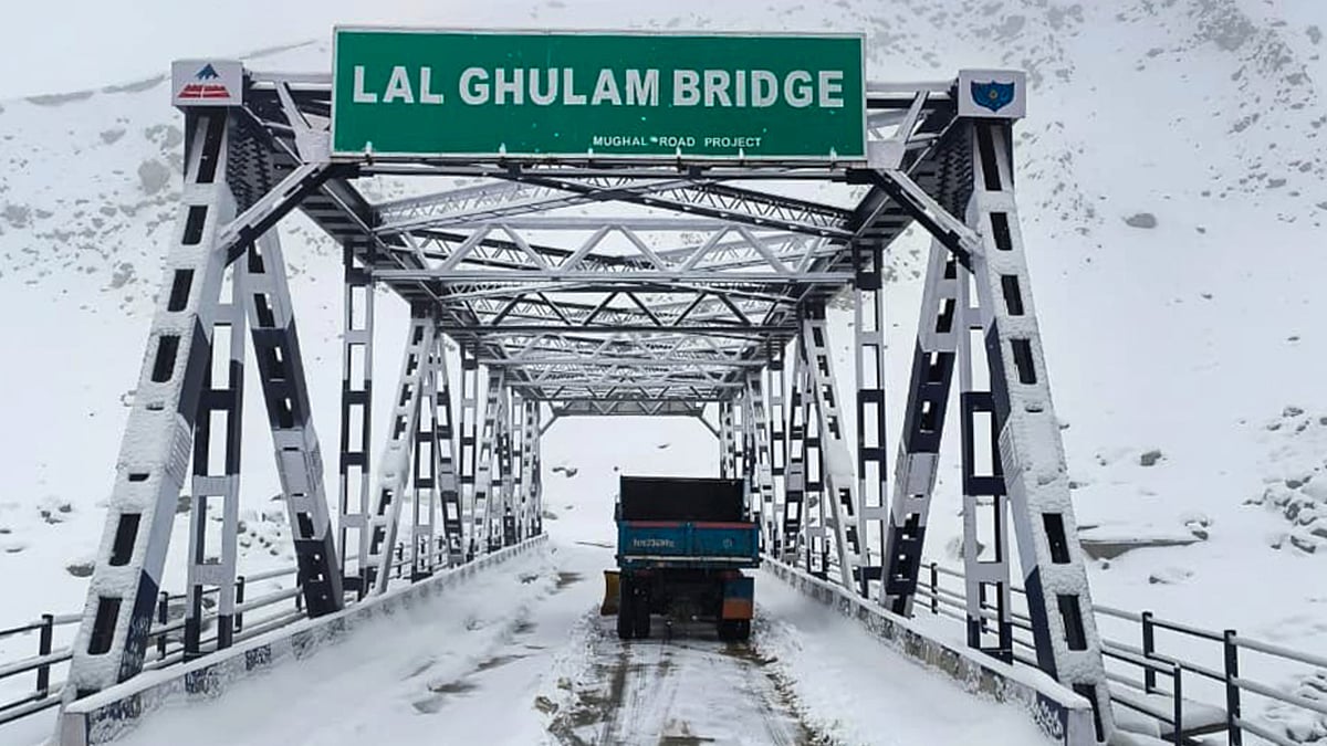 Several high-altitude areas witnessed snowfall