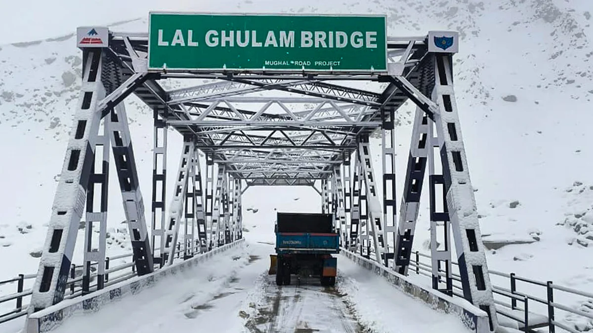 Several high-altitude areas witnessed snowfall