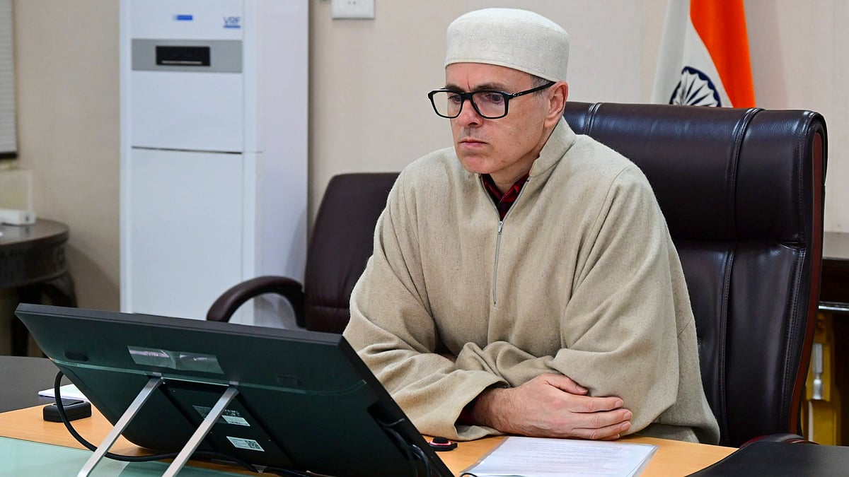 Jammu and Kashmir CM Omar Abdullah in Srinagar.