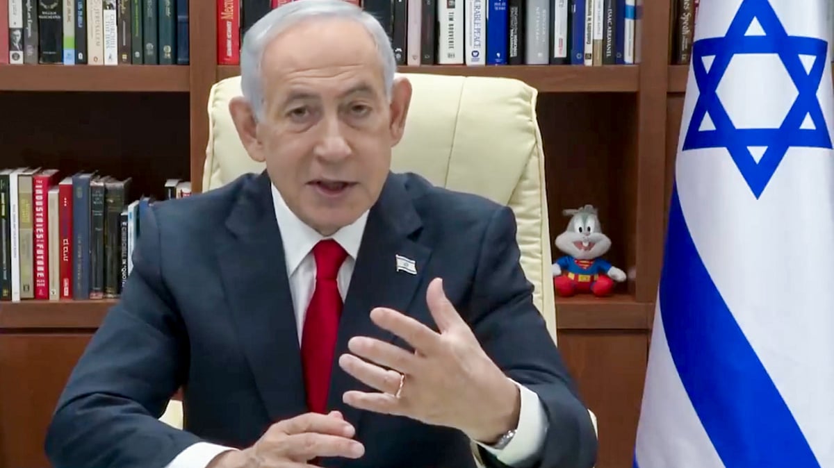 Israeli Prime Minister Benjamin Netanyahu.