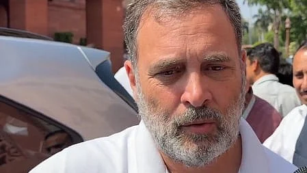 Congress leader Rahul Gandhi.