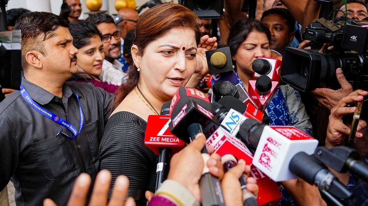 File photo of former Maharashtra State Women's Commission chief Rupali Chakankar