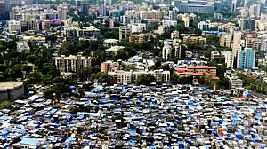 The iconic Dharavi