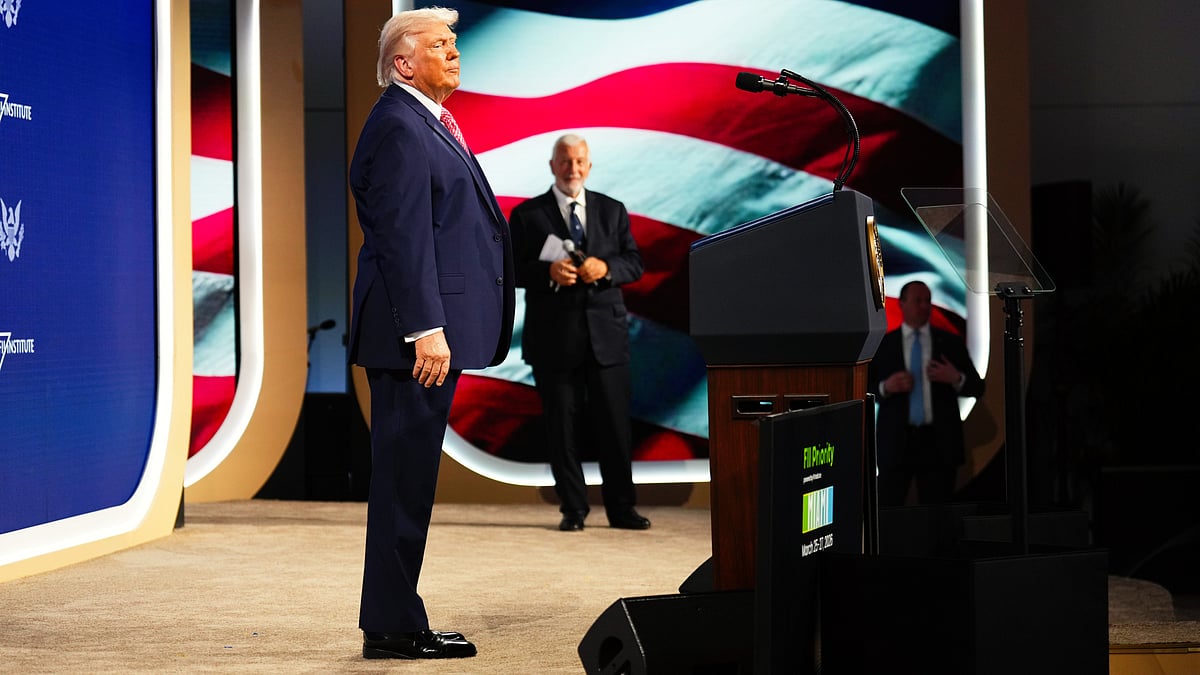 Donald Trump at the Miami summit