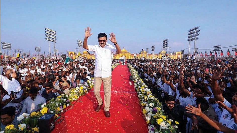 Stalin knows that in the absence of a unified opposition, even a stable vote share can be a win