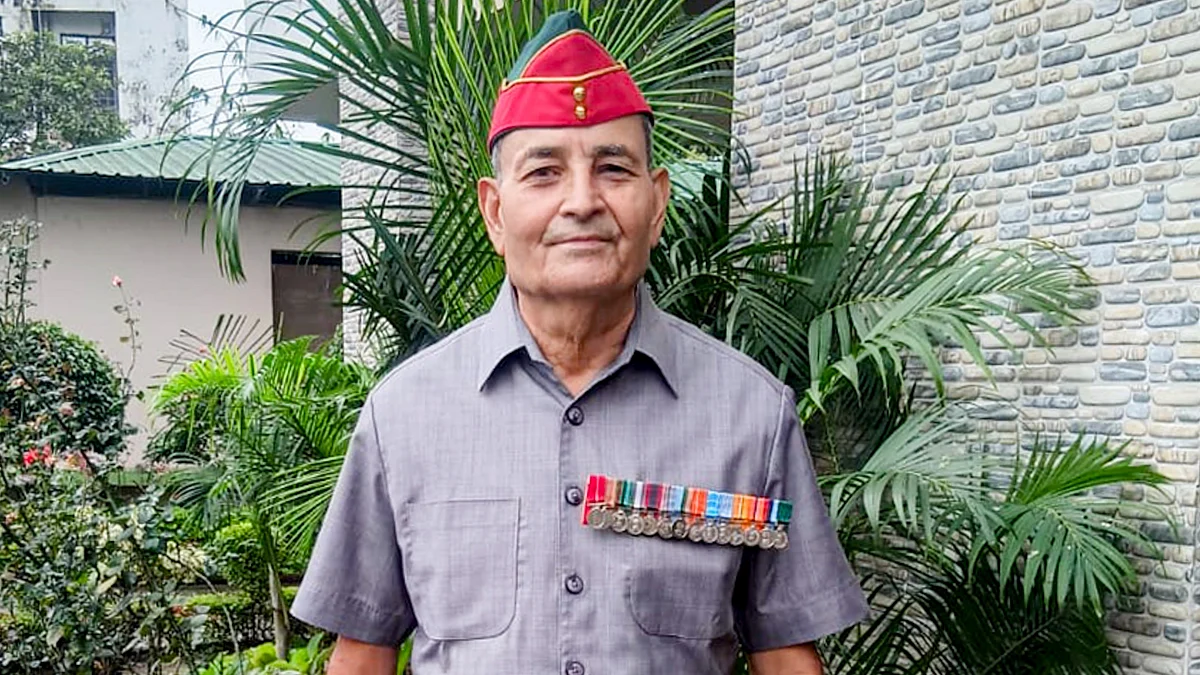 74-year old retired Army brigadier Mukesh Joshi