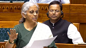 Nirmala Sitharaman in Parliament, 25 March