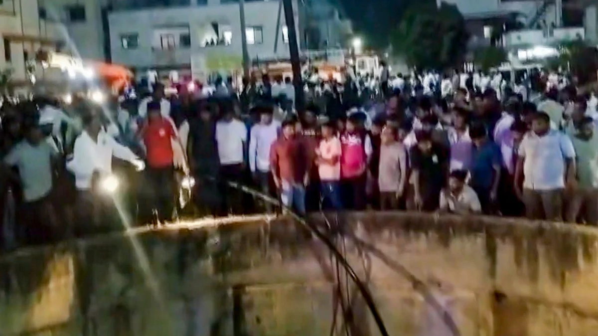 Nashik tragedy: car plunges into open well, six children among nine members of one family killed 
