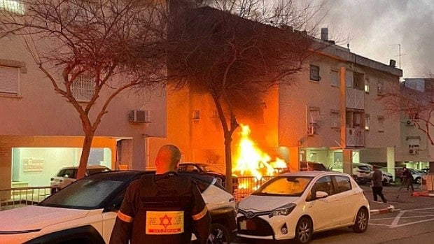 Iran's cluster missile hits Haifa, Israel