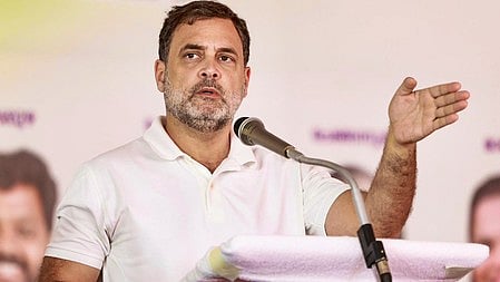 Congress leader Rahul Gandhi.