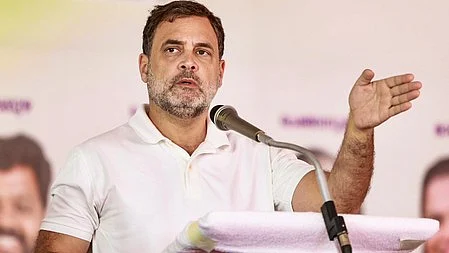 Congress leader Rahul Gandhi.