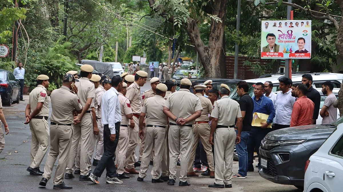 Congress leader Jairam Ramesh termed the police action a 'witch hunt'.