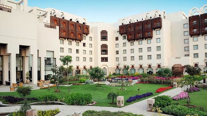 Serena Hotel in Islamabad is the venue for the peace talks