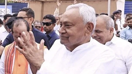 Bihar chief minister Nitish Kumar.