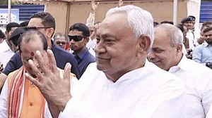 Bihar chief minister Nitish Kumar.