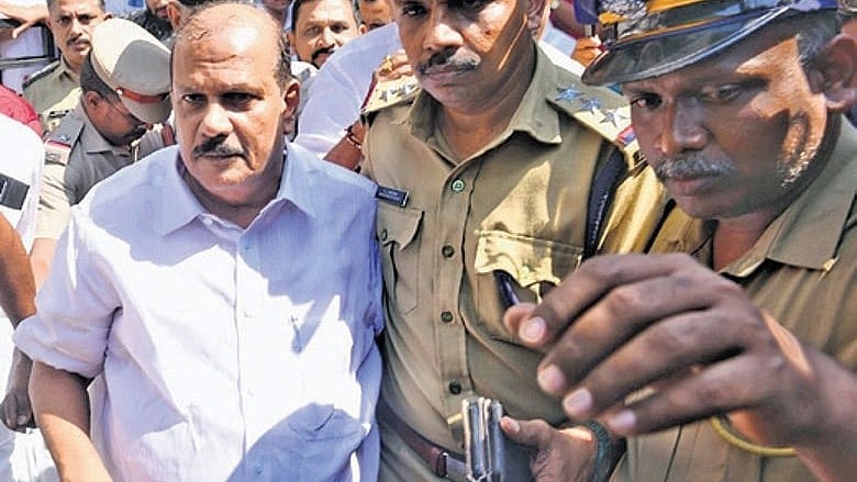File photo of P.C. George in custody after being remanded in a hate speech case in Feb 2025