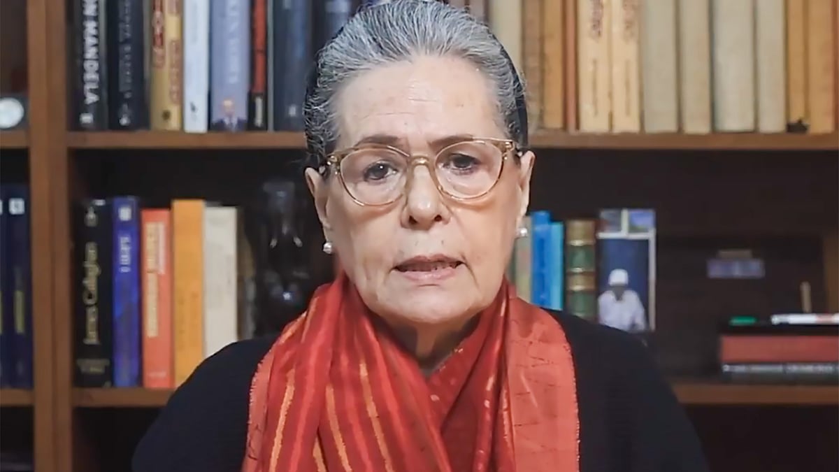 Congress Parliamentary Party chairperson Sonia Gandhi.