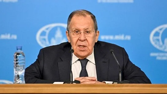 Russian foreign minister Sergei Lavrov.