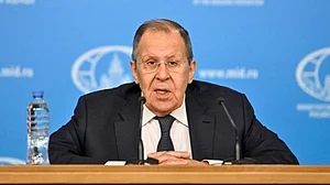 Russian foreign minister Sergei Lavrov.