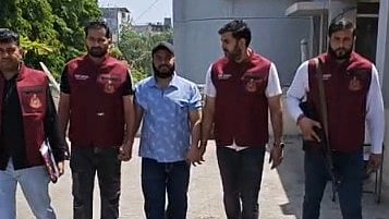 The Delhi police team