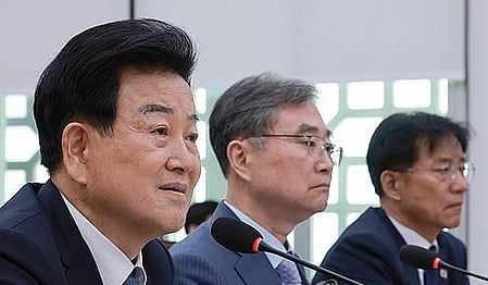 Members of South Korea's National assembly’s Foreign Affairs and Unification Committee