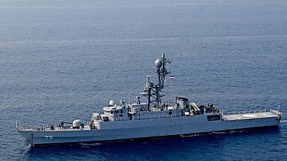 The sailors had been rescued after the Iranian warship IRIS Dena