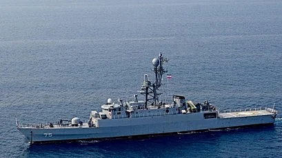The sailors had been rescued after the Iranian warship IRIS Dena