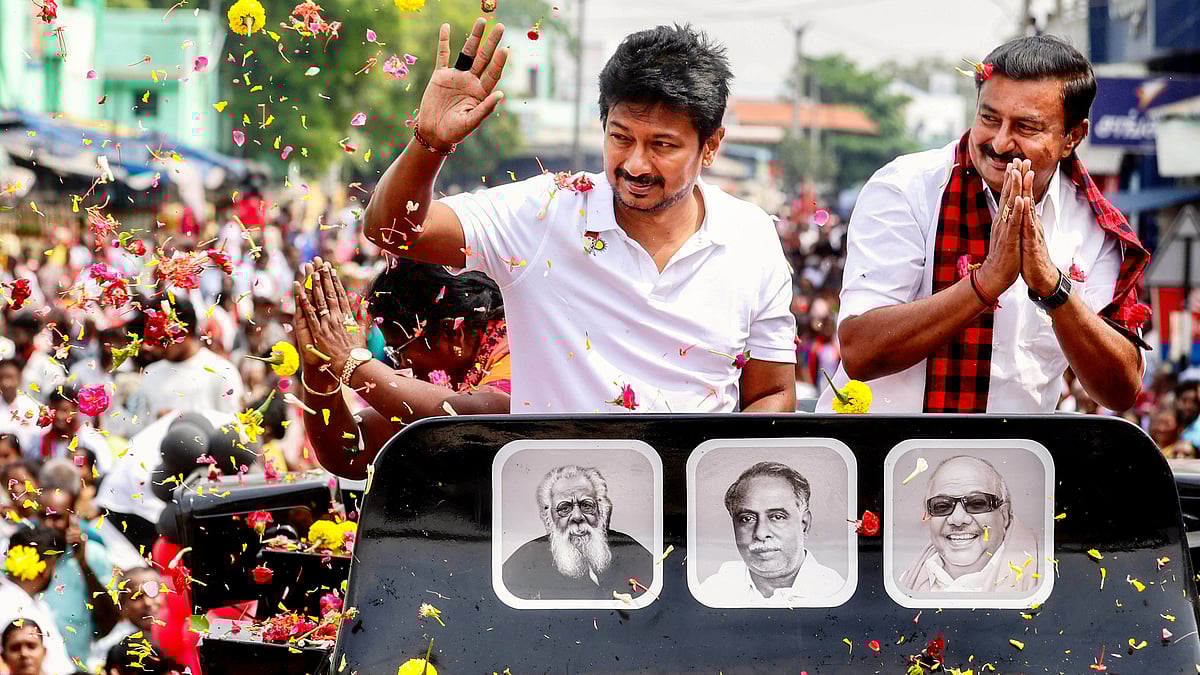 Udhayanidhi Stalin campaigns for DMK candidates in Turuppur, 17 April