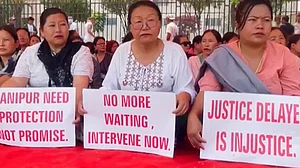 A protest demanding government intervention