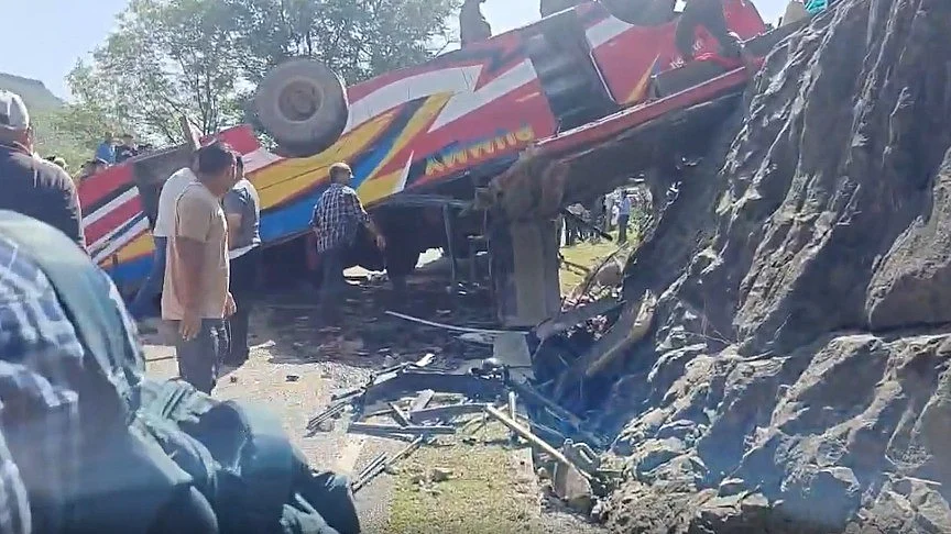 21 killed, 61 injured as bus overturns in J&K’s Udhampur