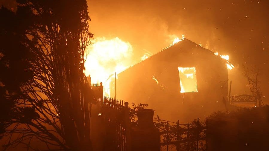 Nearly 50 homes have already been destroyed in wildfires.
