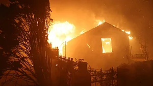 Nearly 50 homes have already been destroyed in wildfires.
