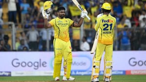 Sanju Samson on completing his second century of IPL 2026.