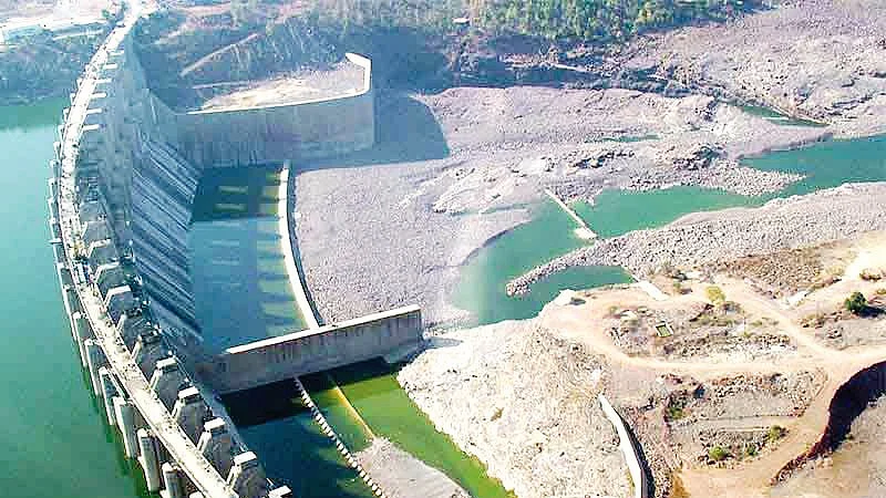 The proposed Daudhan dam under the Ken-Betwa river linking project