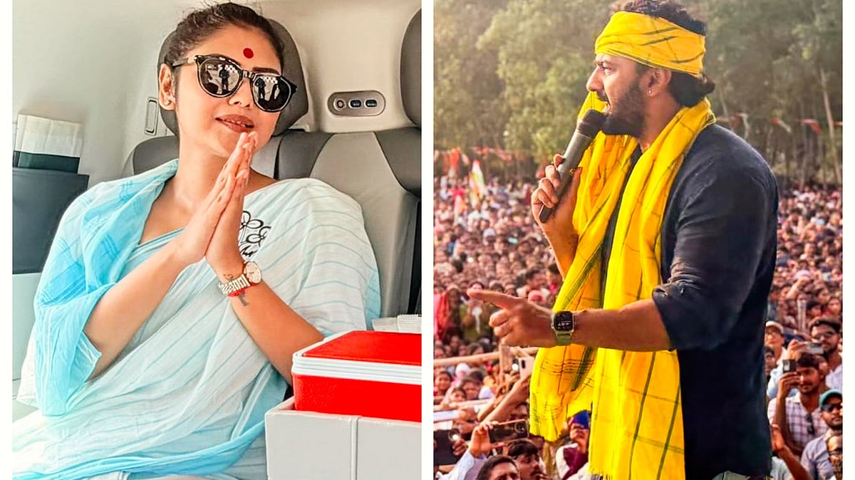 Saayoni Ghosh and Dev emerge as key TMC campaign faces in Bengal