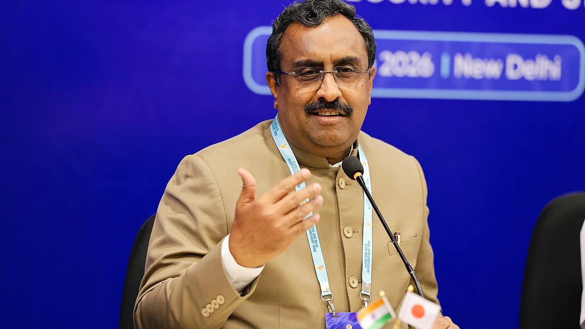 File photo of Ram Madhav