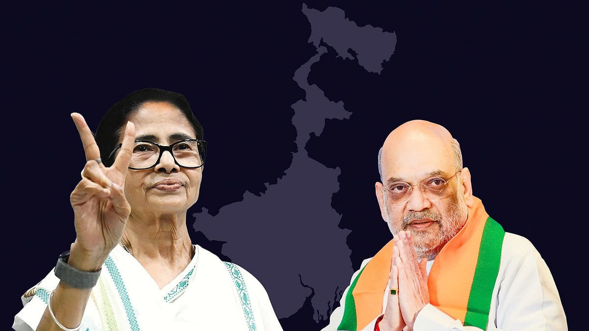 Mamata Banerjee and Amit Shah