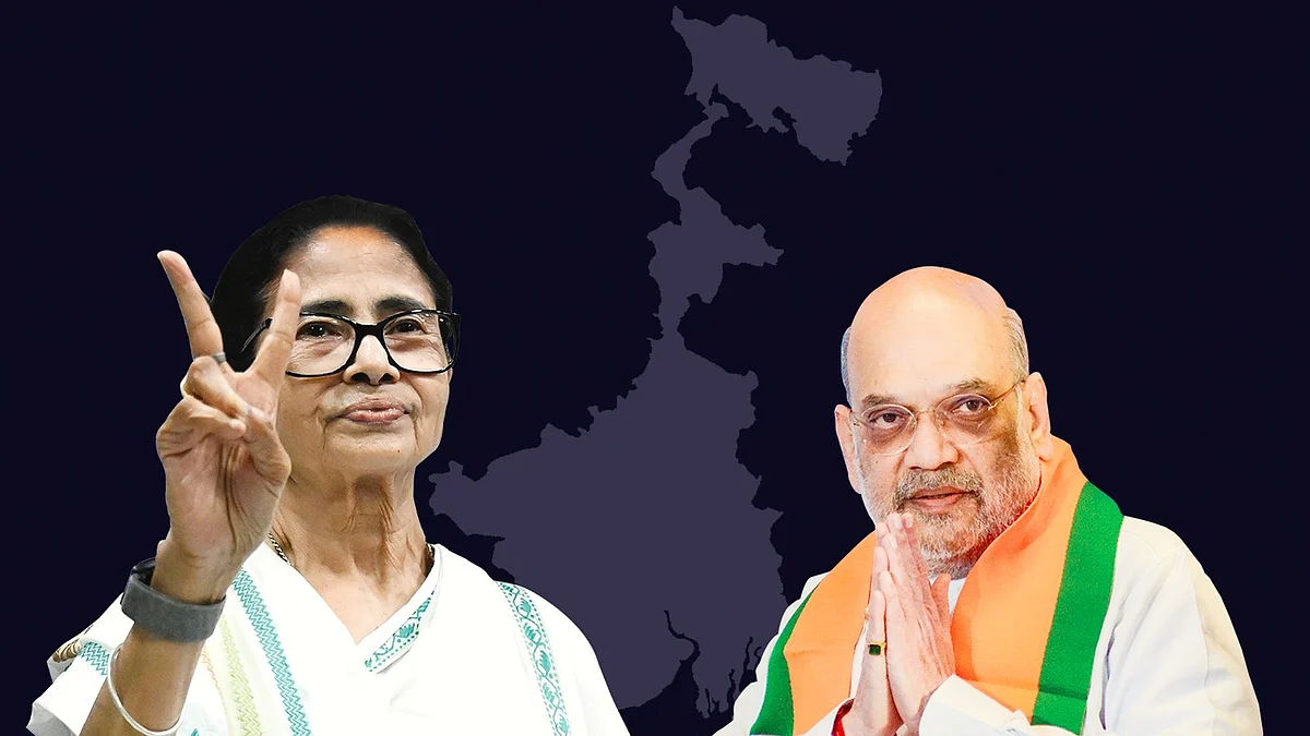 Mamata Banerjee and Amit Shah
