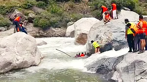 Search continues for 18-year-old Tanveer, who leapt into the raging river to escape his attackers