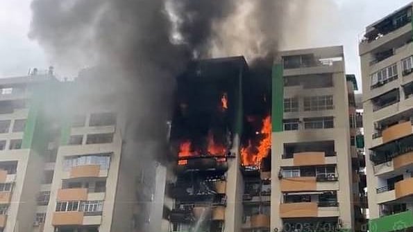 Major fire breaks out at Ghaziabad housing society, several flats damaged